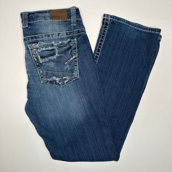 Vintage Y2K BKE Payton Low Rise Boot Cut Denim Jeans - Picture 1 of 11